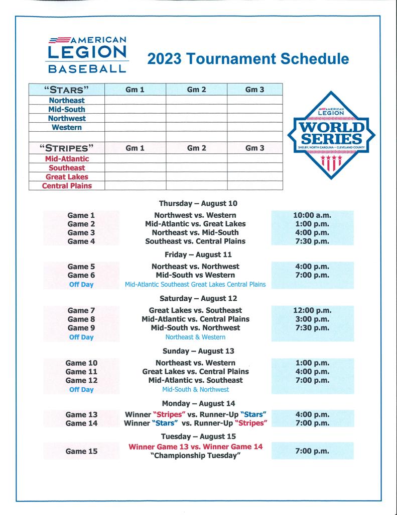 2021 American Legion World Series